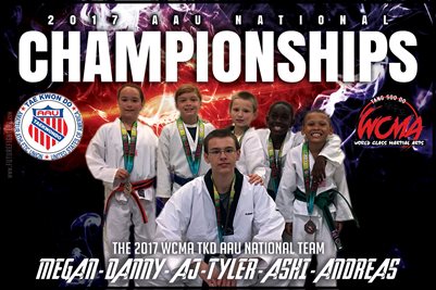 2017 AAU National Championships TKD Poster