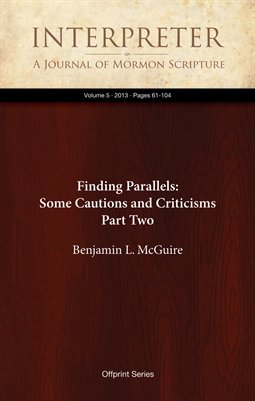 Finding Parallels: Some Cautions and Criticisms, Part Two