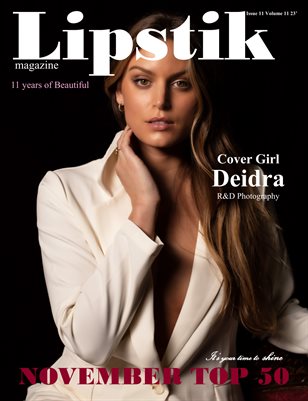 Lipstik Magazine November Top 50 Issue 11 Volume 11 23'