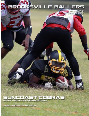 Brooksville Ballers Program 7
