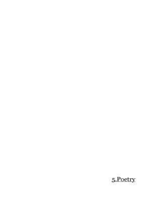 Issue One Imagine: 5. Poetry
