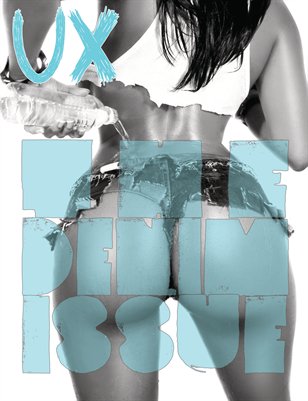 UX Magazine Issue 7 (The Denim Issue) Cover 2 The Monthly Coffee Table Book For The Glamour Enthusiast