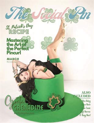 The Social Pin | Issue 107 | Greta Grenadine Cover