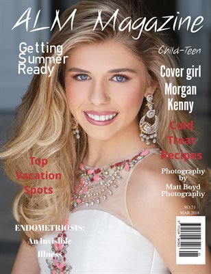 ALM Child-Teen Magazine, "World's Most Glamorous", Issue 71, March 2018-White