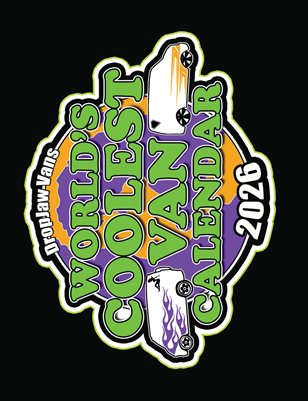 2026 World's Coolest Van Calendar by DropJaw Vans