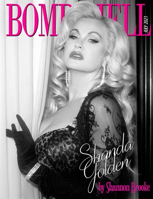 BOMBSHELL Magazine July 2021 - Shanda Golden Cover