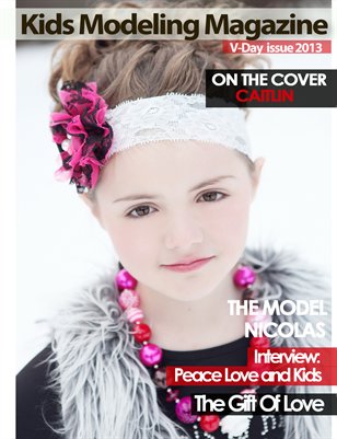 Kids Modeling Magazine Valentine's Day issue 2013 
