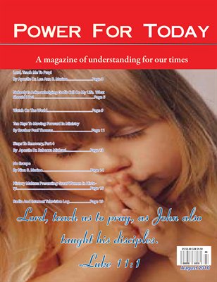 Power For Today Magazine, August 2010