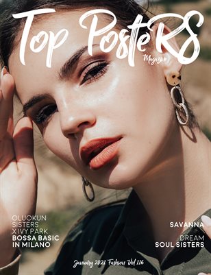 TOP POSTERS MAGAZINE - JANUARY FASHION (Vol 116)