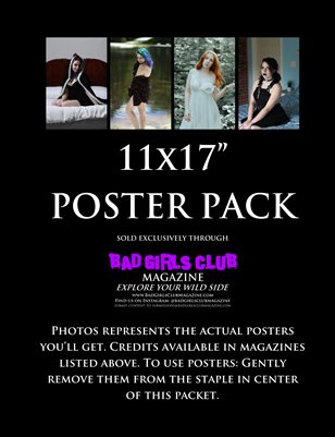 Cescobar's Horrors - We Have Many Frightful Delights to Offer You Poster Pack | Bad Girls Club