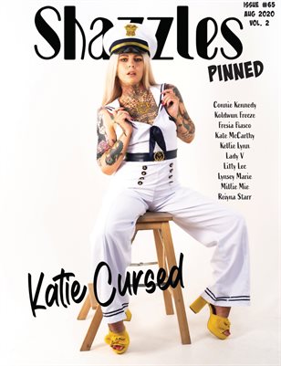 Shazzles Pinned Issue #65 VOL. 2 Cover Model Katie Cursed