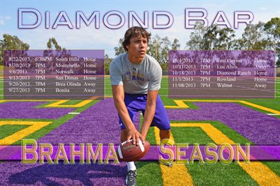 Diamond Bar Schedule