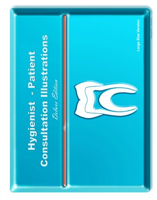 Hygienist-Patient Consultation Illustrations - Large Size Version