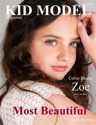 Kid Model Magazine Spring Most Beautiful Issue 8 Volume 11 2023