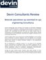 Devin Consultants Review: Bekende specialisten op zwembad en spa engineering Consultancy