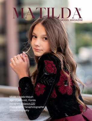 Matilda Magazine Jan 2026 Teen Weekly Issue Cover Daniela Malysh