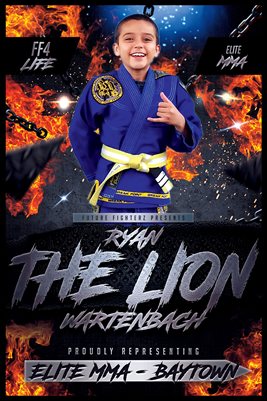 Ryan Wartenbach Fire Chains Poster