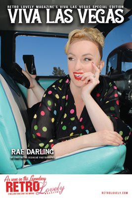 2026 Retro Lovely, Viva Las-Vegas VOL-14, Rae Darling Cover Poster
