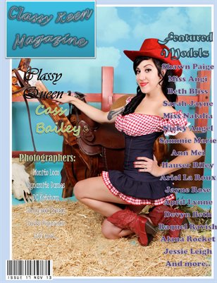 Classy Keen Magazine Issue #17 All Things Pin Up
