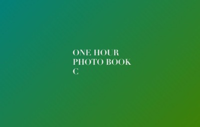 One Hour Photo Book C
