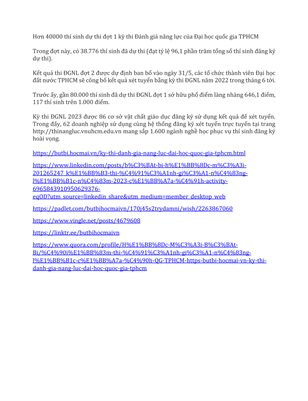 Hơn 40000 thí sinh dự thi đợt 1 kỳ thi Đánh giá năng lực của Đại học quốc gia TPHCM