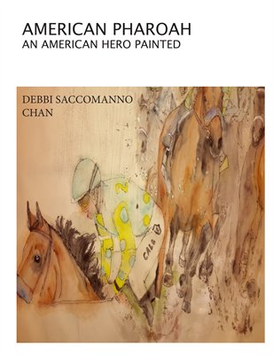 American Pharoah an American hero painted 