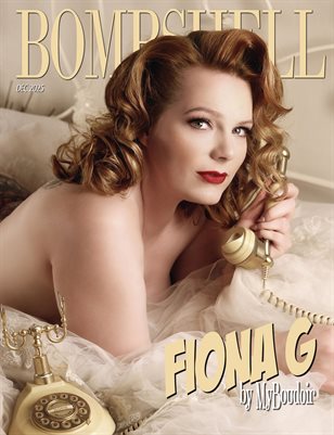 BOMBSHELL Magazine December 2025 REGULAR ISSUE - Fiona G Cover