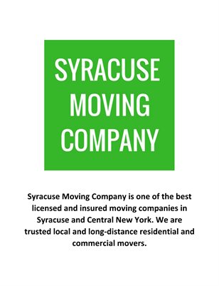 Syracuse Moving Company