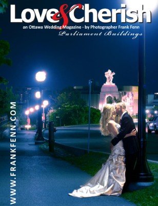 Some examples of wedding portraits made around Parliament Hill in Ottawa