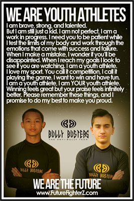 Anjelo & Nico Youth Athletes/Bully Busters - Poster