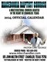 Macedonia Baptist Church  2024 Calendar