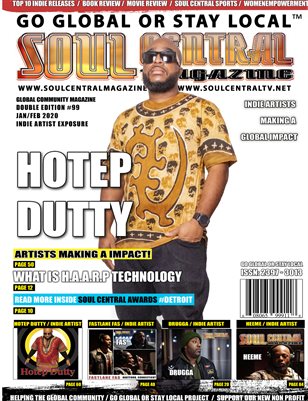 Soul Central Magazine Edition #99 Dutty Hotep