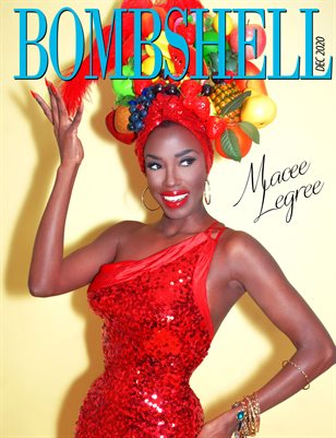 BOMBSHELL Magazine December 2020 - BOOK 1 Macee Legree Cover