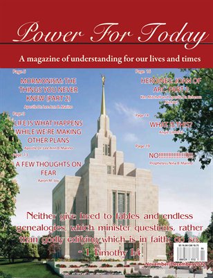 Power For Today Magazine, November/December 2012