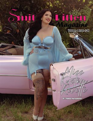 Smitten Kitten Pinup Magazine Mizz Kuztom Revette Cover 1 Volume 4 Issue 40