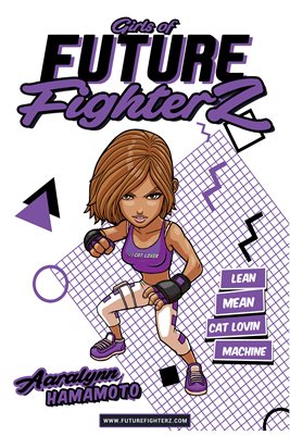 Aaralynn Hamamoto GOF Purple Poster