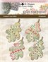 Crazy Oak Leaves Ornaments Cross Stitch Pattern