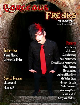 Gorgeous Freaks Magazine Male Cover Issue 5