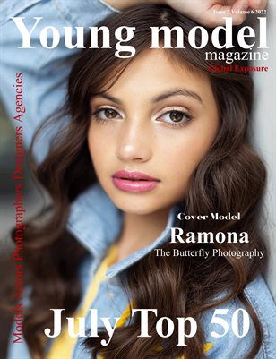Young Model Magazine July Top 50 Issue 7 Volume 6 2022