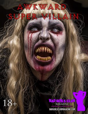 Awkward Super Villain - Ultra Creepy Blonde Babe Cosplays as a Lustful Sinister Vampyre Ready to Suck Your Blood & Leave You Dry