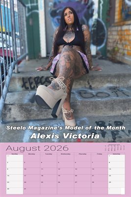 Steelo Magazine model of the month - August 2026 - Alexis Victoria