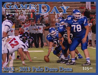 Volume 3 Issue 1 - 2012-2013 Palo Duro Dons