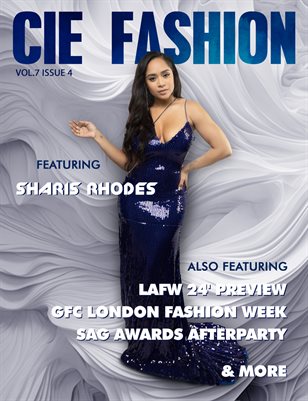 CIE Fashion Magazine Vol.7 Issue 4 Featuring SHARIS RHODES 