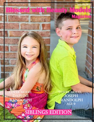 Blessed with Beauty Models Magazine Siblings Edition