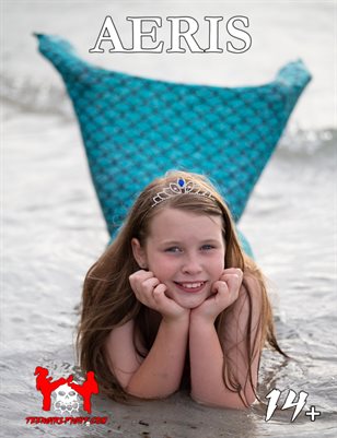 Aeris - Petite Aussie Blonde Bare Foot Preteen Tween Soaking Wet at the Beach Blossoms into a Mermaid Princess Before Your Eyes 