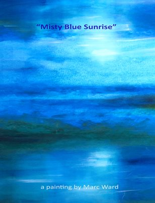 Misty Blue Sunrise