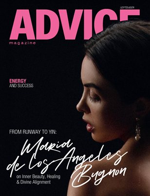 Advice magazine prin issue september 2025 Maria