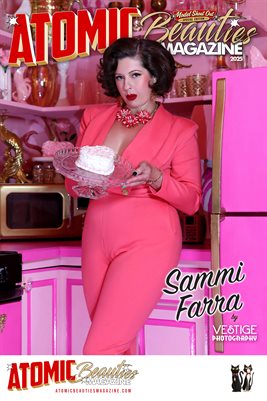 Atomic Beauties Magazine - Model Shout Out Special Edition 2025 Sammi Farra Cover Poster