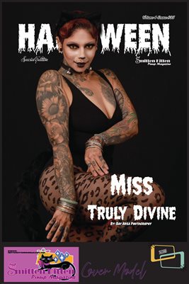Smitten Kitten Pinup Magazine Miss Truly Divine Volume 4 Issue 35 COVER POSTER