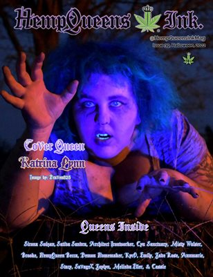 HempQueens Ink. Magazine ~ Halloweed 2022 ~ Issue 39 ~ Katrina Lynn